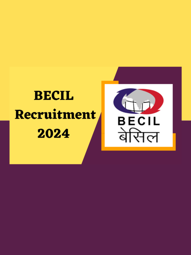 BECIL Recruitment 2024
