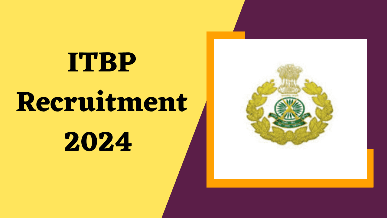 ITBP Recruitment 2024